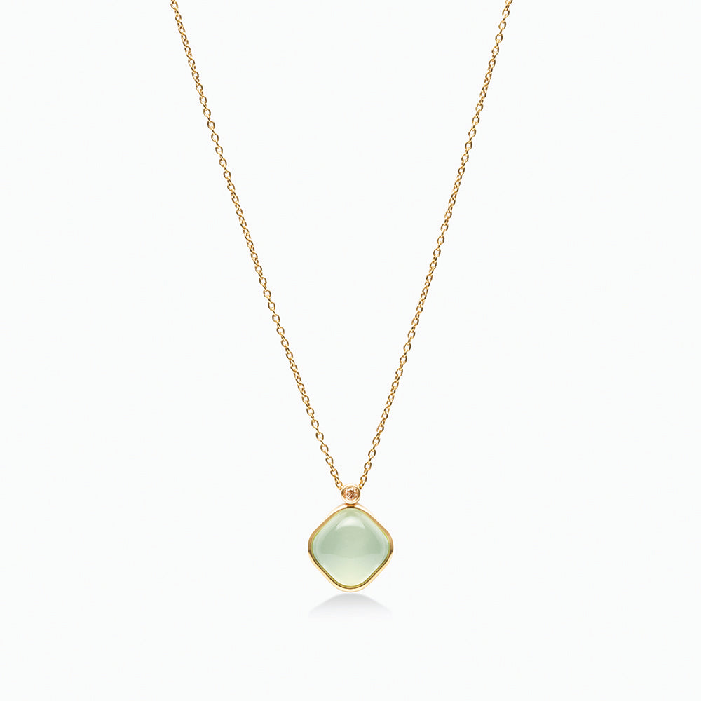 Ocean of Serenity with Aqua Chalcedony Necklace