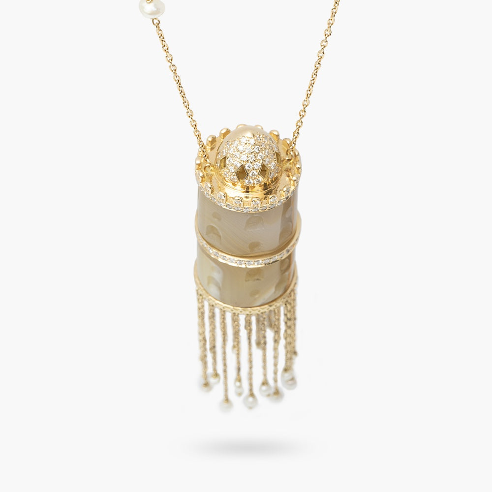 Qasr Al Hosn Agate Necklace