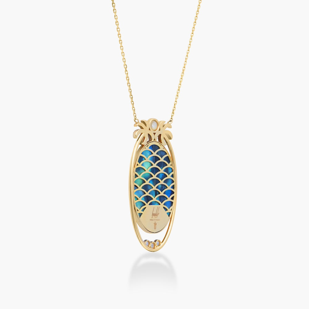 Palmtree Splendor Necklace, ft Abbas Almosawi