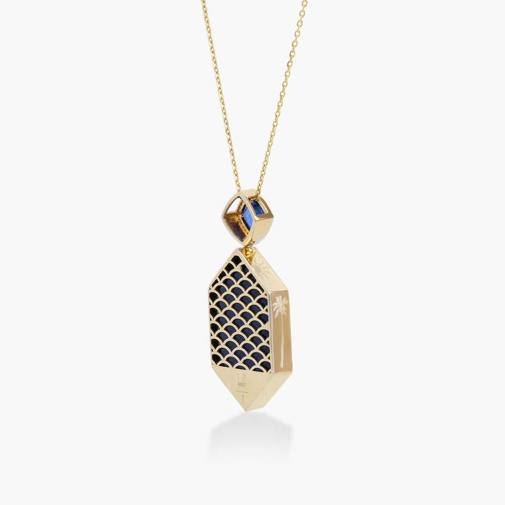 Bahraini Palmtree Art Necklace, ft Abbas Almosawi