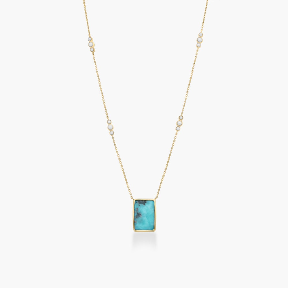 Ocean Serenity Larimar Necklace
