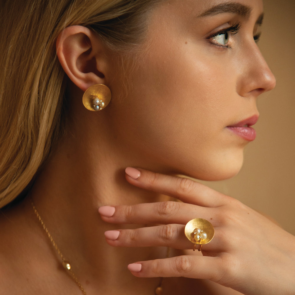 Earrings of Pure Elegance, ft Marwa R. Al-Khalifa